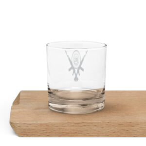 Politely On The Rocks glass